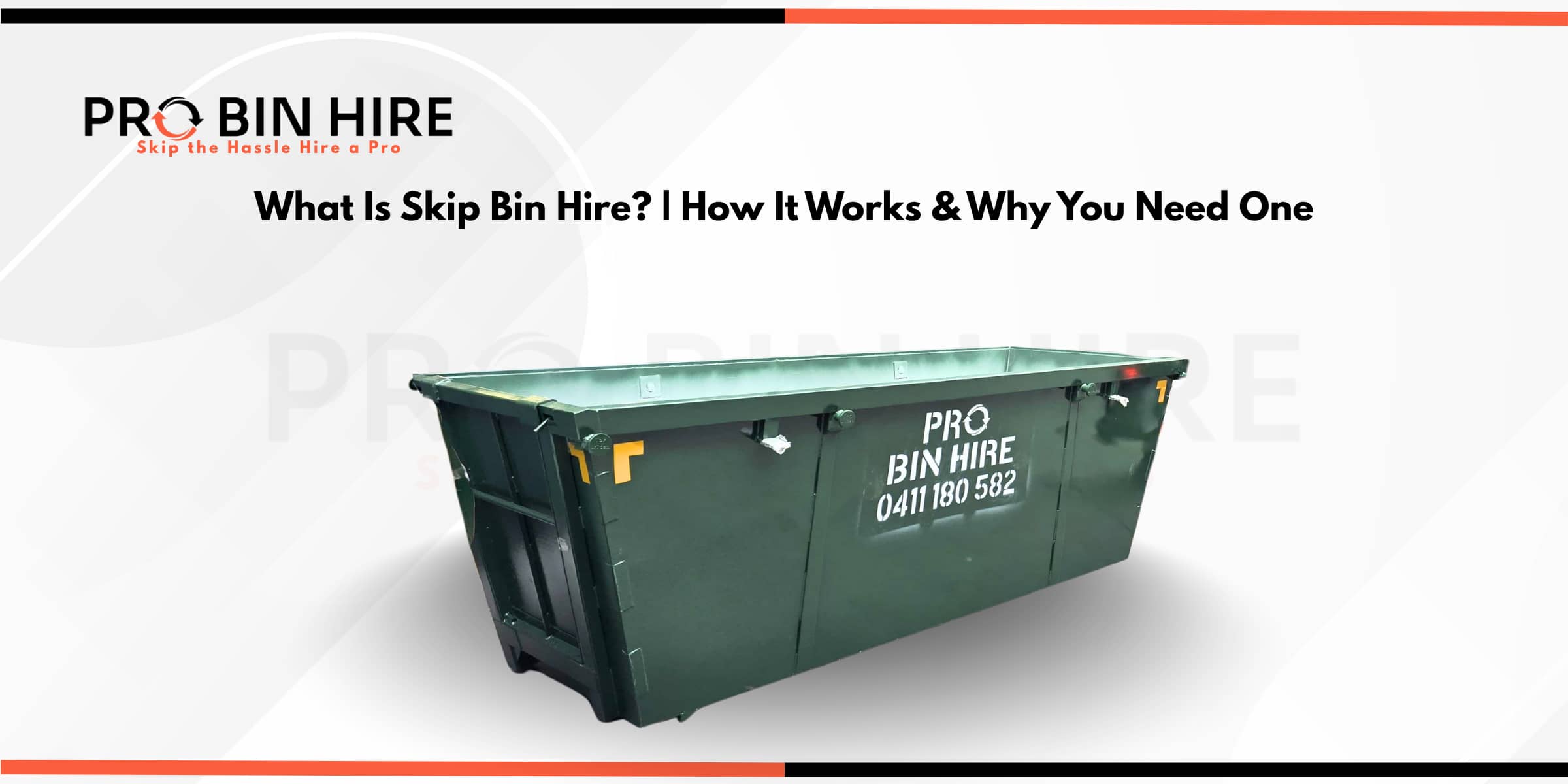 What is skip bin hire