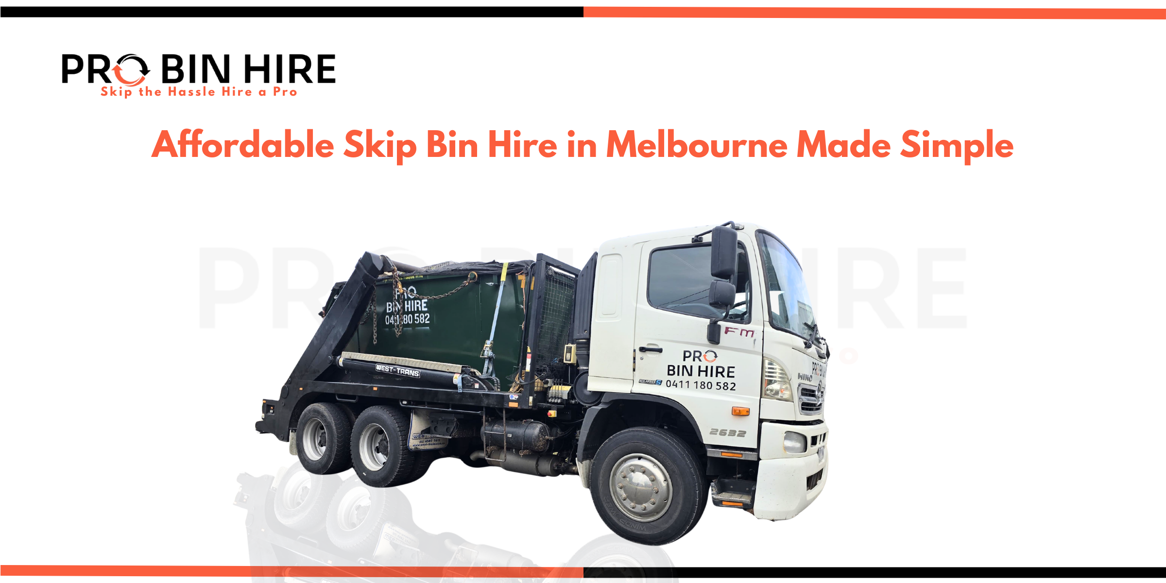 Affordable skip bin hire in Melbourne on a residential driveway during a home clean-up