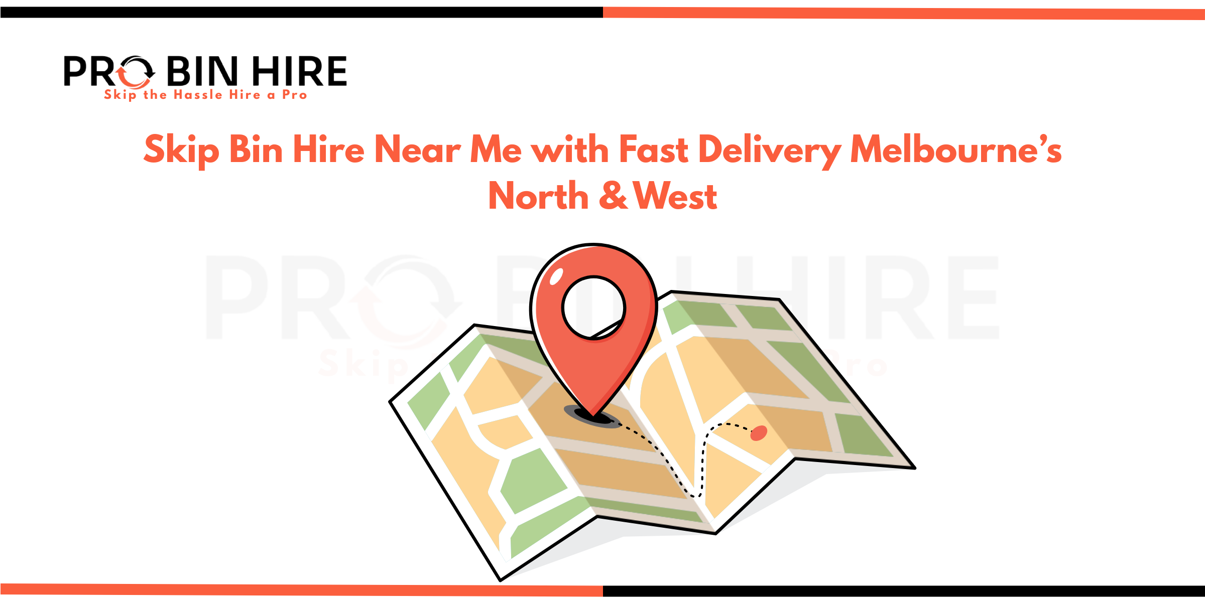 Skip bin hire near me with fast delivery in Melbourne’s North and West residential driveway